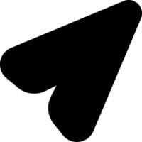 A black and white image of a heart vector