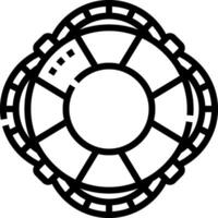 A black and white image of a circular object vector