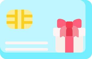 A gift card and a gift box with a bow vector