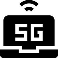 The logo for the 5g network vector