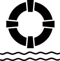 Life preserver icon vector