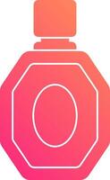 A perfume bottle icon vector