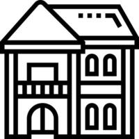 House icon outline vector