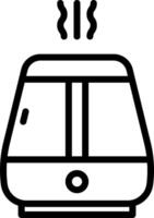 A black and white image of a train vector