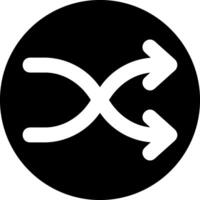 An arrow pointing to the left and right vector