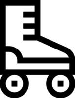 A black and white image of a skateboard vector