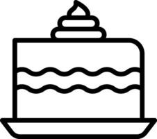 Cake illustration design vector