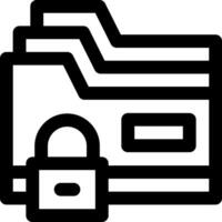 File folder icon vector