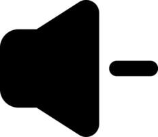 An icon of a speaker on a white background vector