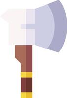 An illustration of a hammer with a handle vector
