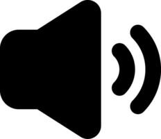 An icon of a speaker with sound waves vector