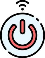 Power button icon, wifi icon, power button icon, wifi icon, power button icon, wifi vector