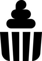 Cupcake illustration design vector