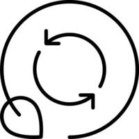 A circular icon with a heart and arrow vector