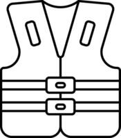 Life vest icon vector