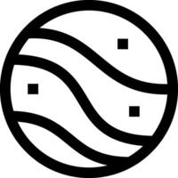 A black and white logo of a circle with a wave pattern vector