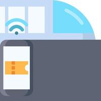 How to use a wifi card in a smartphone vector