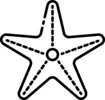Starfish illustration design vector