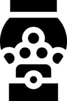 A black and white logo with a crown on it vector