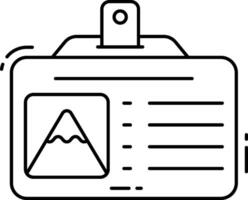 A black and white image of a badge with a mountain on it vector