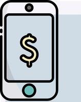 How to make money with your smartphone vector