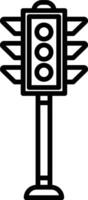 Traffic Lights Icon vector