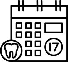 Dentist Appointment Icon vector