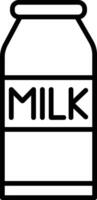 Milk Bottles Icon vector