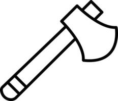 Wood Axe Icon vector