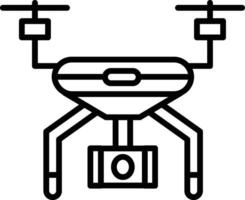 Drone Illustration Icon vector