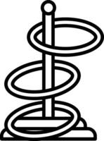 Ring Toss Icon vector