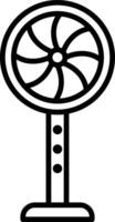 Stand Fan Icon vector