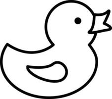 Duck Toy Icon vector
