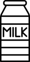 Milk can icon vector