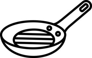 Frying Pan Icon vector