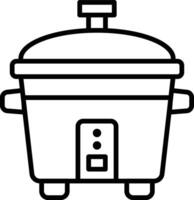 Rice Cooker Icon vector