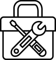 Tool Box Icon vector