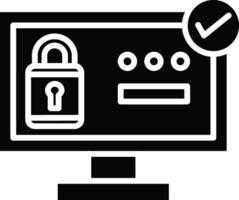 Security System Illustration Icon vector