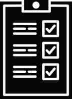 Checklist Illustration Icon vector