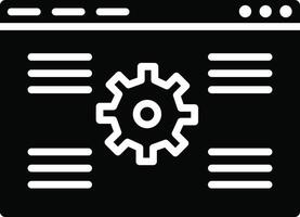 Web Maintenance Illustration Icon vector