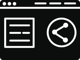 A white icon of a computer screen with a clock and a paper vector