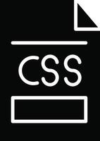 CSS File Illustration Icon vector