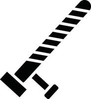 Baton Illustration Icon vector