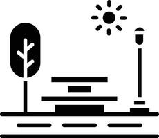 Park Illustration Icon vector