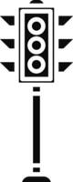 Traffic Lights Illustration Icon vector