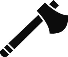 Wood Axe Illustration Icon vector
