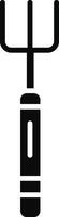 Farm Fork Illustration Icon vector