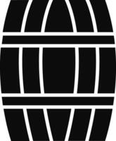 Barrel Illustration Icon vector