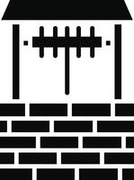 Well Illustration Icon vector