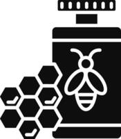 Honey Illustration Icon vector